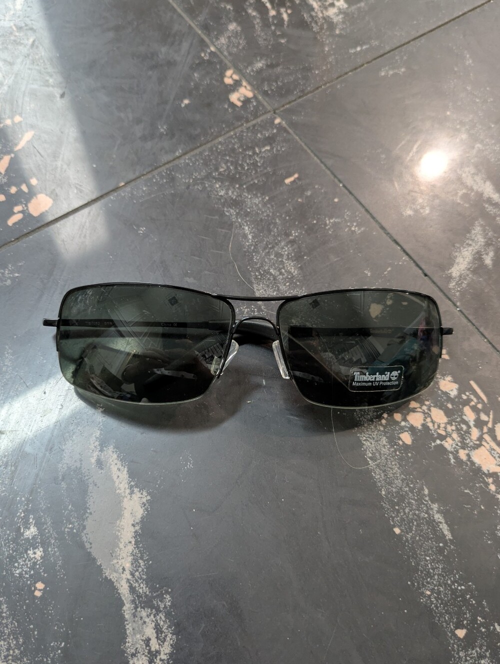 Timberland Half-Tim Black Sunglasses